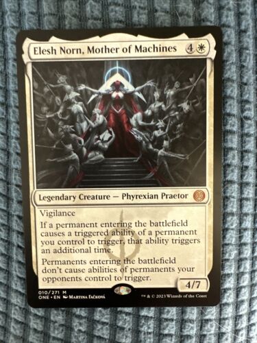 Elesh Norn, Mother Of Machines NM Legendary Creature - Phyrexian Preator 010/271 - Picture 1 of 2