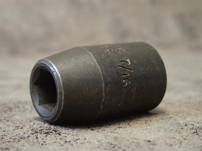 UW-1614 BLACKHAWK by Proto 1/2'' Drive, 7/16'' Standard Impact Socket 6 Pts, BN100