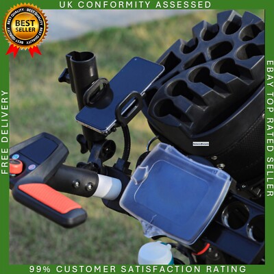 Golf Trolley GPS or Mobile Phone Holder to fit Pro Rider Accessory