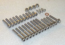 Suzuki TS50ER P/K 1979-83 engine covers, cylinder Stainless Allen Bolts nuts kit