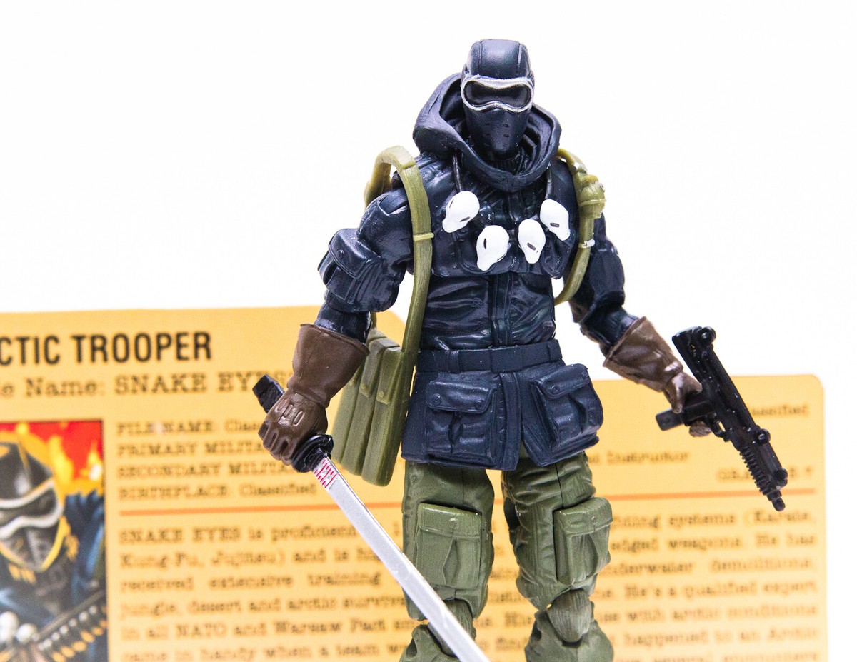 2008 Hasbro G.I. Joe 25th Anniversary SNAKE EYES v35 Figure