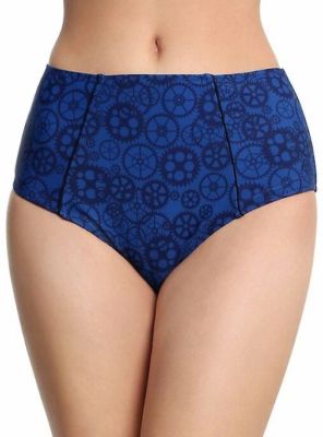 BBC DR Doctor Who Tardis Swim Suit Swimsuit Bottoms EXTRA SMALL NWT clock