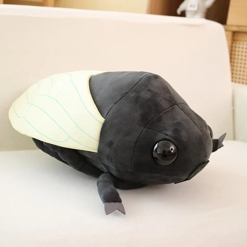 Cicada Insect White Wings 19 Inch Pillow Stuffed Animal Plush Toys Toddler Kids - 第 2/4 張圖片