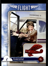 2023 Historic Autograph's Flight Card #1 Amelia Earhart Pilot