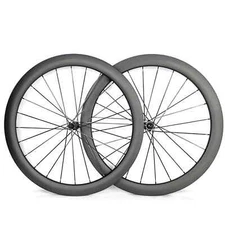 700C 38/50/60mm Depth Clincher/Tubeless Wheels Road Bicycle Carbon Wheelset