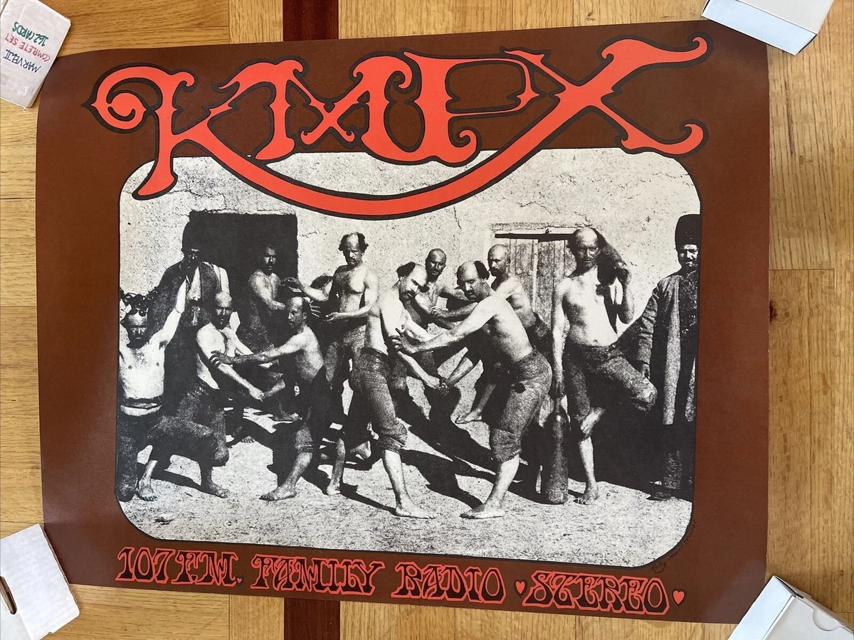 Original KMPX Radio Poster, by KellyMouse, 1968 | eBay