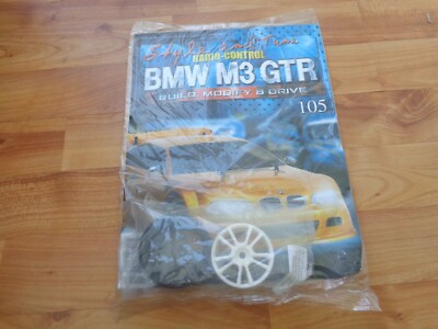 Hachette 1/10 BMW M3 GTR RC T4SN Thunder Tiger Car Kit Ausgabe 105