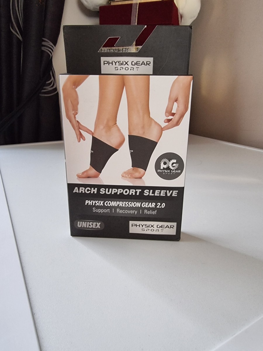 Physix Gear Sport Arch Supports for Plantar Fasciitis Relief (1