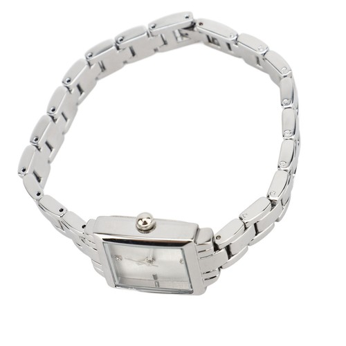Women Stainless Steel Wristwatch Practical Rhinestone Quartz Stainless Steel - Picture 7 of 22