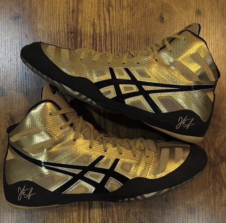Asics JB Elite Rare Gold Wrestling Shoes Size 11.5 | eBay