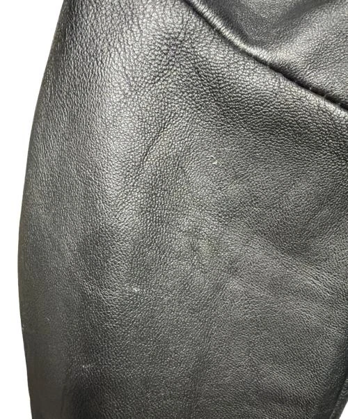 JACKROSE                    Lamb leather jacket black 240704J image 9