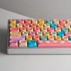 Colorful Cute Dopamine MOA Profile Dye Subs PBT Keycap Set