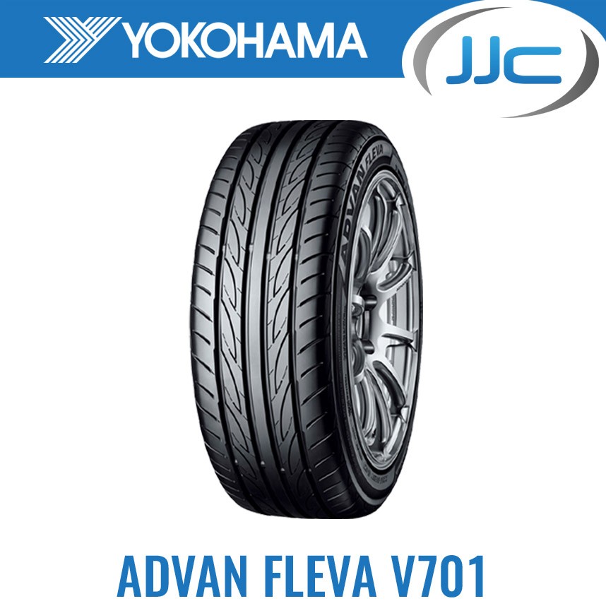 1 x 195/45 R16 84W XL Yokohama Advan Fleva V701 Tyre, 1954516 - Extra Load (New)