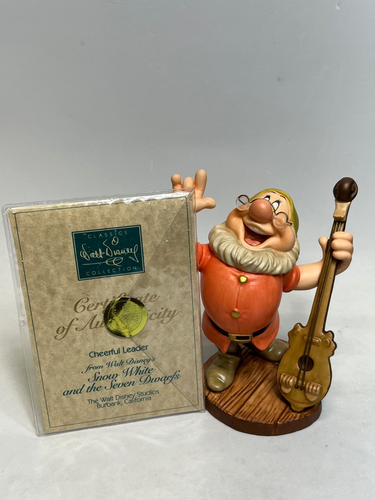 WDCC Disney Snow White DOC "Cheerful Leader" Figur mit Box und COA - Bild 5 von 12