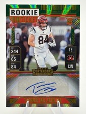 2024-2025 Panini Contenders Football - Tanner McLachlan Rookie Ticket Auto Green