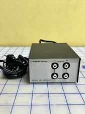 Realistic 42-2101A Stereo Pre-Amplifier 2 Channel Phono Input RCA Output 1.5W