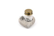 Novaliv Dekoobjekt 19797-128016-1xStuck Grabschmuck Herz Rose