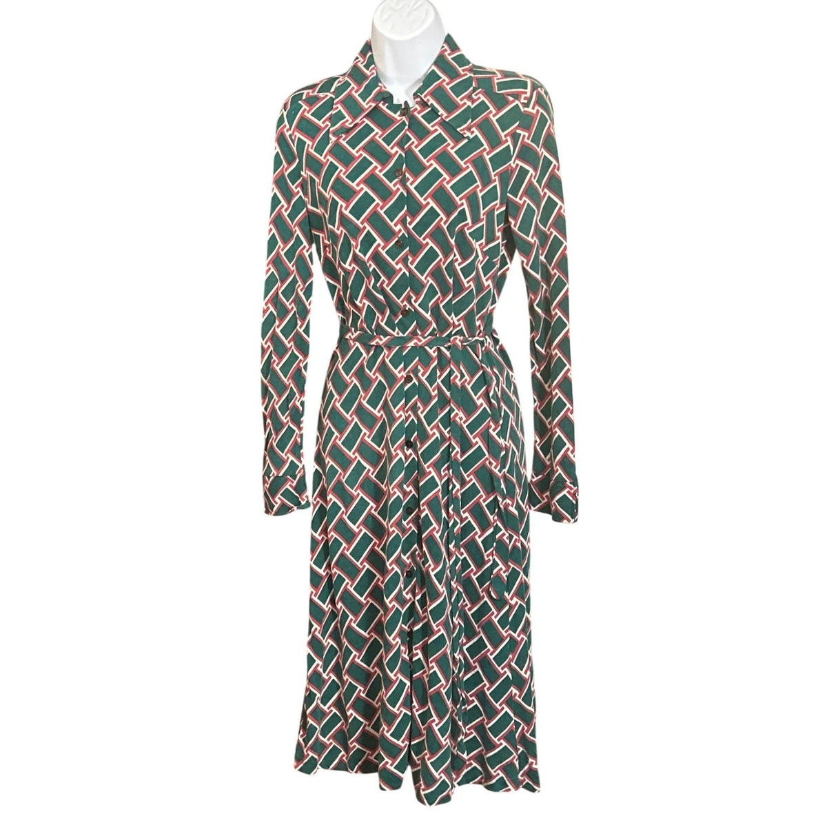 Silk Dress Diane Von Furstenberg Diane Von Furstenberg DVF Floral Silk Wrap  Maxi Dress Size S