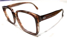 Givenchy Classic Unico Vintage Crystal Brown Square Sunglasses Frame Only