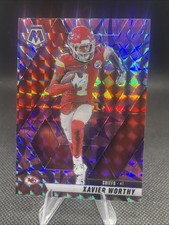 2025 Panini Mosaic - Xavier Worthy #184 Camo Pink Mosaic Prizm