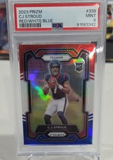 2023 Panini Prizm - Rookies C.J. Stroud #339 Red White & Blue Prizm (RC)