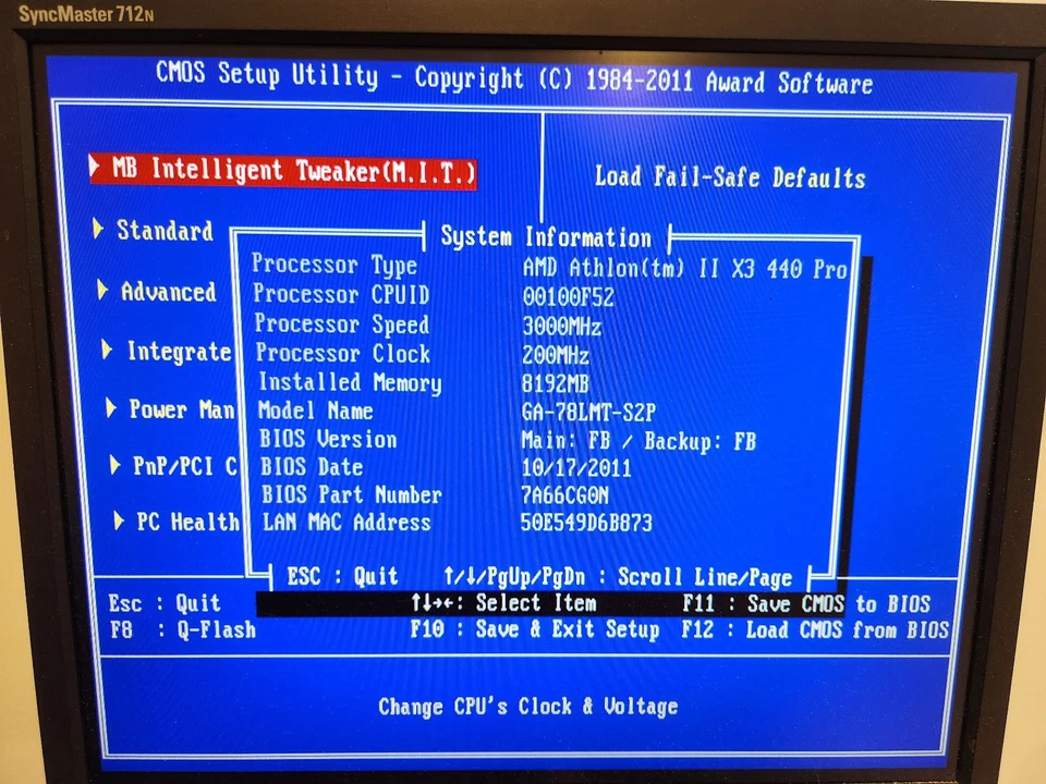 AMD Athlon II X3 440 Triple Core CPU 3.0 GHz, Socket AM2+/AM3, 95W CPU - Tested - Image 3 of 4