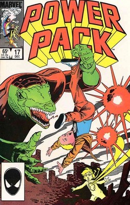Power Pack #17 FN; Marvel | w/Bag+Board
