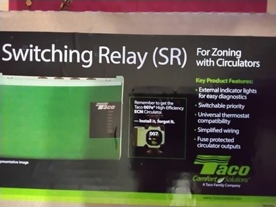 Taco SR503-4 3 Zone Switching Relay NEW/SEALED