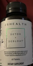 JS Health Detox + Debloat 60 Tablets. Exp 11/2026 New Sealed
