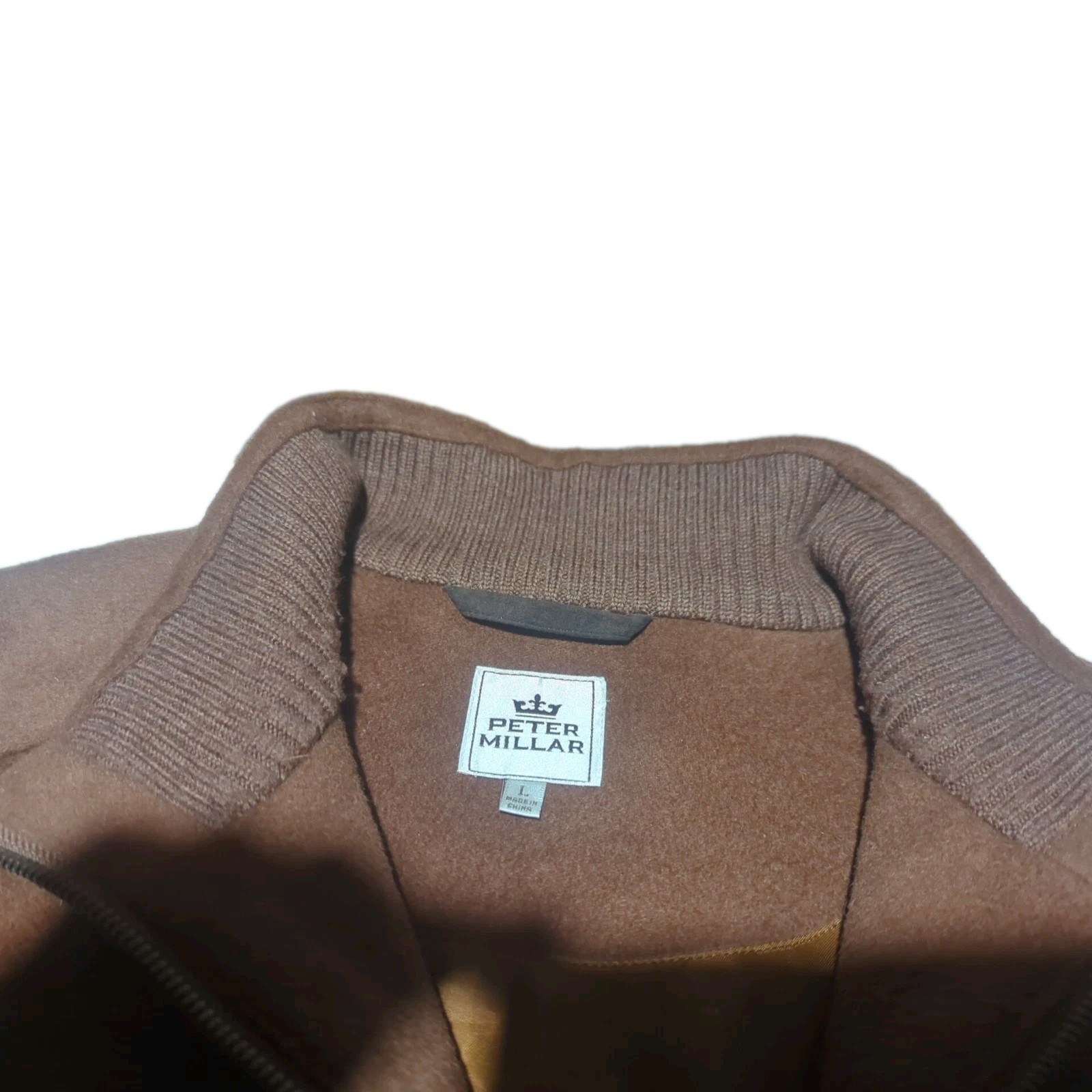 Peter Millar Patrick Bomber Jacket Wool Cashmere … - image 4