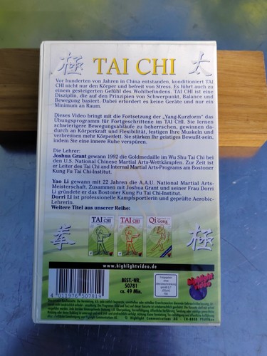 Tai Chi Teil 3 - Hohe Schule- | VHS | Joshua Grant - Yao Li - Dorri Li - Gold... - Bild 2 von 7