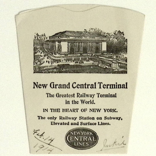 New Grand Central Terminal New York Central Paper Envelope