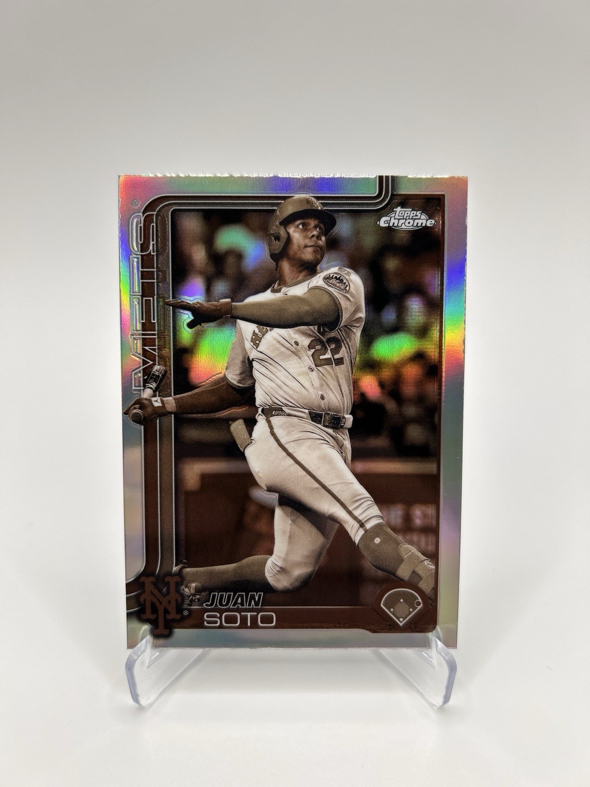Juan Soto - Sepia - #200 - 2025 Topps Chrome - Baseball