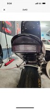 UNPAINTED FLAT BLACK ABS PLASTIC HONDA CBR 92...