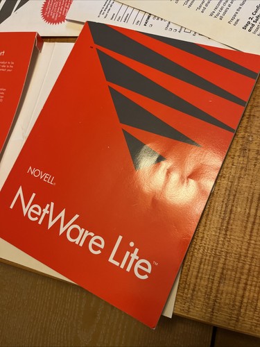 vintage Novell Netware Lite V1.1 / Utility Software, Manuals Floppy Disks - Picture 8 of 9