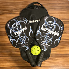 Huf Equipe Pickleball Paddle Set w/ Bag, Ball  T1-KCup Technology