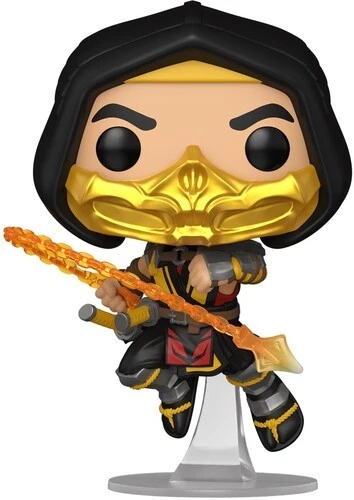 FUNKO POP! Games: Mortal Kombat 11 Fatality - Scorpion [New Toy] Vinyl Figure