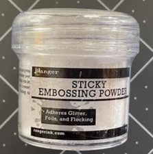 Ranger Sticky Embossing Powder EPJ35275 ADHERES GLITTERS FOILS FLOCKING NEW