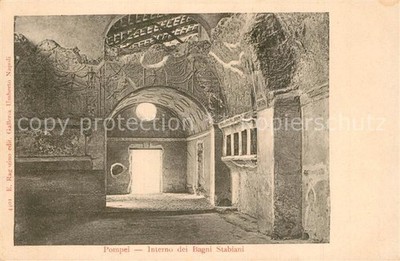 Pompei Interno dei Bagni Stabiani 