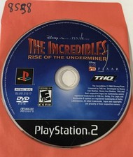The Incredibles: Rise of the Underminer (PS2) NO TRACKING DISC ONLY #8558