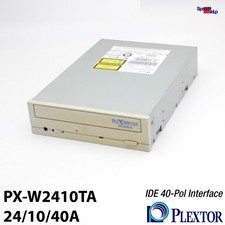 PLEXTOR 24/10/40A PX-W2410TA CD-RW BURNER RECORDER 24x 10x IDE DRIVE