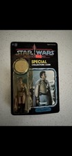 Vtg 100  Org Star Wars POTF Lando Calrissian   w  coin Kenner 1984 MOC 92 Back
