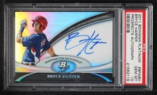 2011 Bowman Platinum Prospect Auto Bryce Harper #BPA-BH PSA 10 GEM MT Auto 0u3i