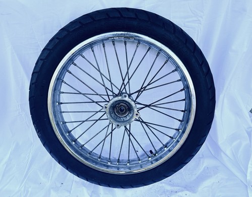 2006 Suzuki Savage 650 LS650 Boulevard S40 Spoked Front Wheel Rim & Tire