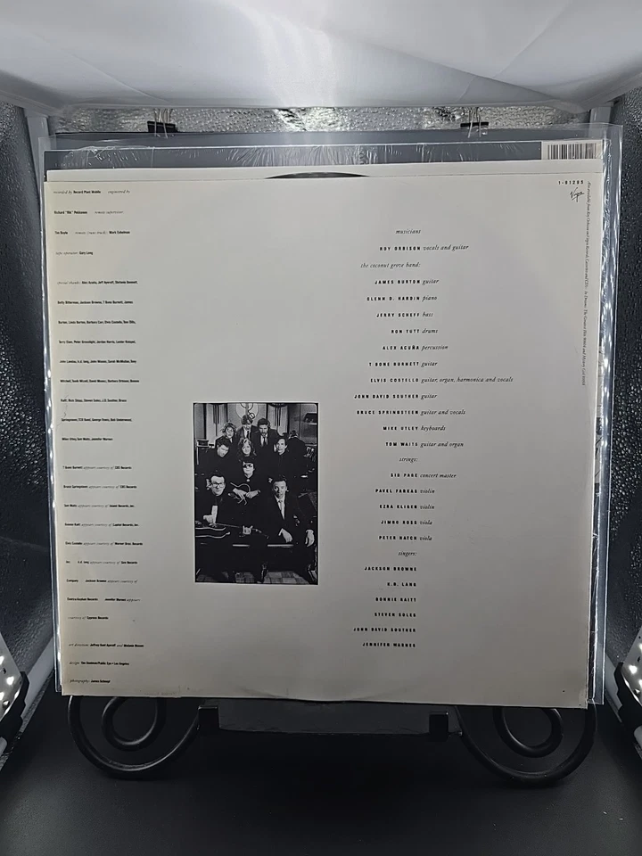 ROY ORBISON Black And White Night Live 1989 LP Virgin ML 255 EX/EX - Image 3 of 4