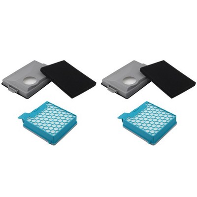 Set of Carbon Filters for Miele Vacuum Cleaners For Boost CX1 Model 11639240