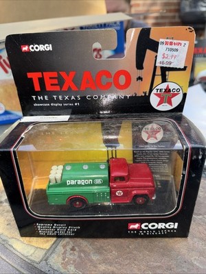 CORGI GMC TANKER TEXACO PARAGON OIL TRUCK 65 C60  new in box 2001 fuel delivery