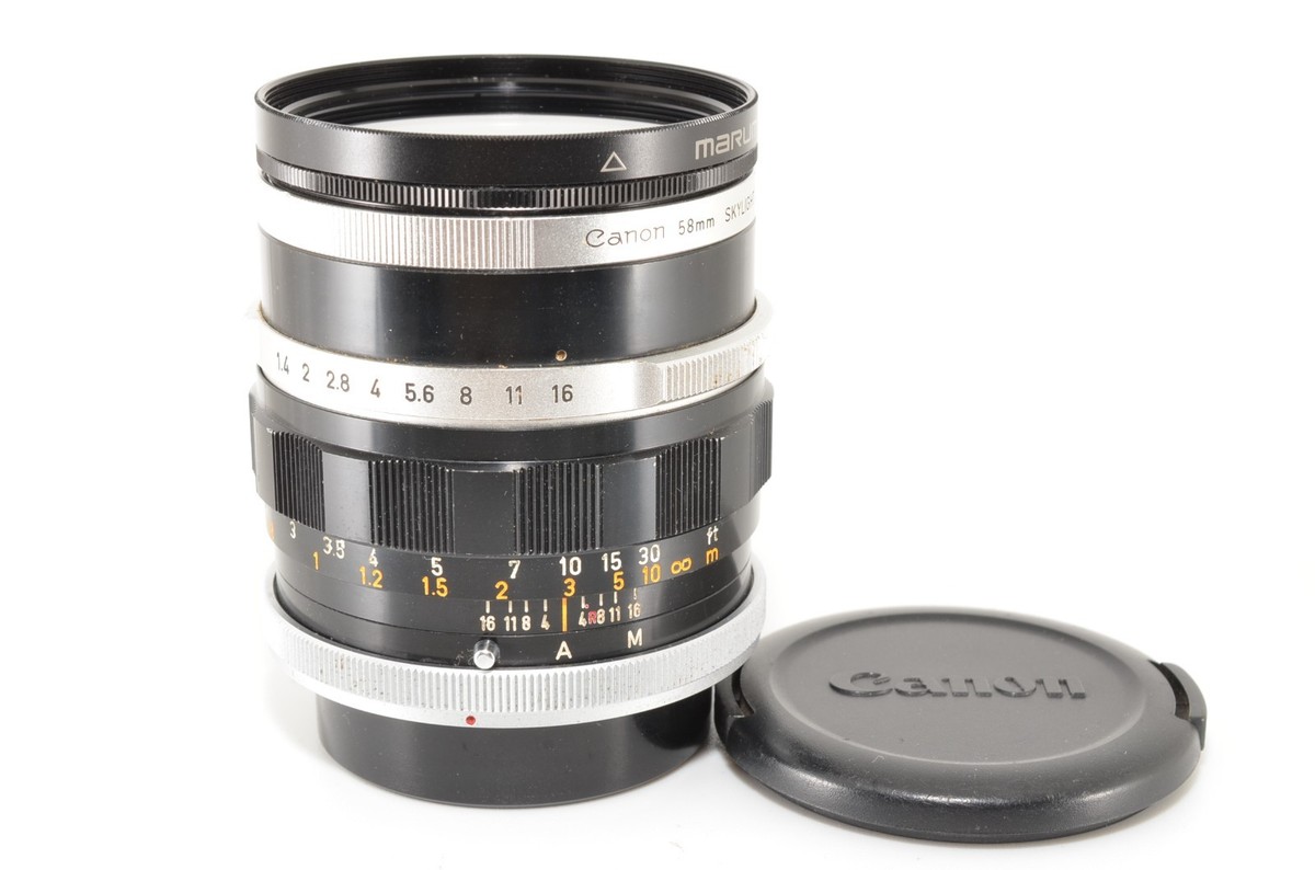 Canon FL 50mm f/1.4 MF Standard Prime Lens from JAPAN Vintage