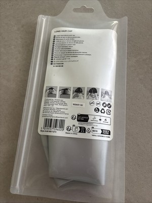 Speedo Long Hair Cap Silber