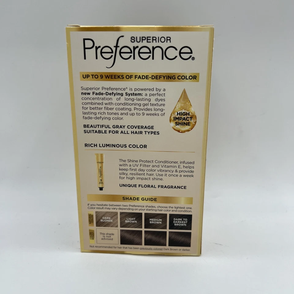 L’Oréal Superior Preference 5C Cool Medium Brown 6 Pack - Image 4 of 4